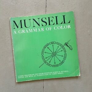 1969 Munsell A Grammar of Color Theory Colour System Art School Artist Academia